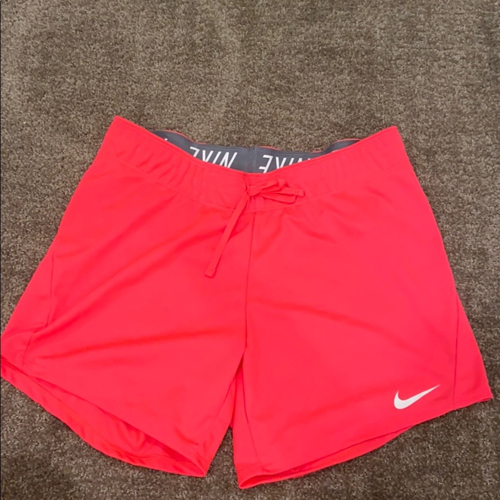 Neon Nike Dri-Fit Shorts